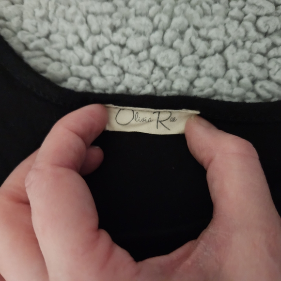 Olivia Rae Black Casual Kids Dress - Picture 2 of 3